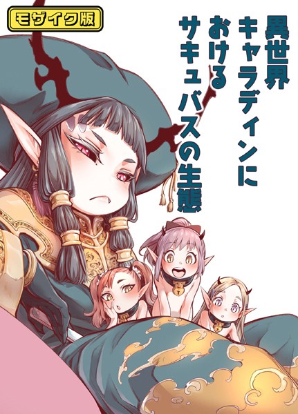 【FANZA 同人 漫画】異世界キャラディンにおけるサキュバスの生態 モザイク版オススメ レビュー